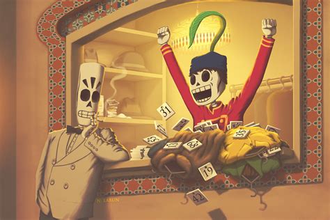 Grim Fandango: Un voyage macabre dans l'au-delà mexicain!