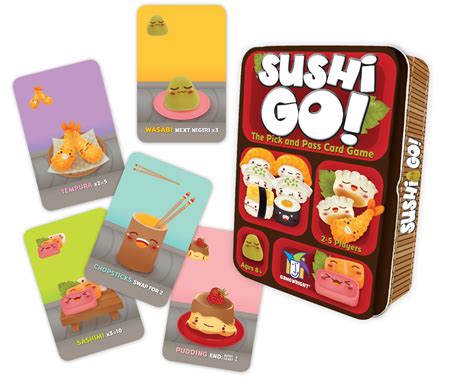 Sushi Go! Un jeu de cartes rapide et addictif pour des soirées amusantes !